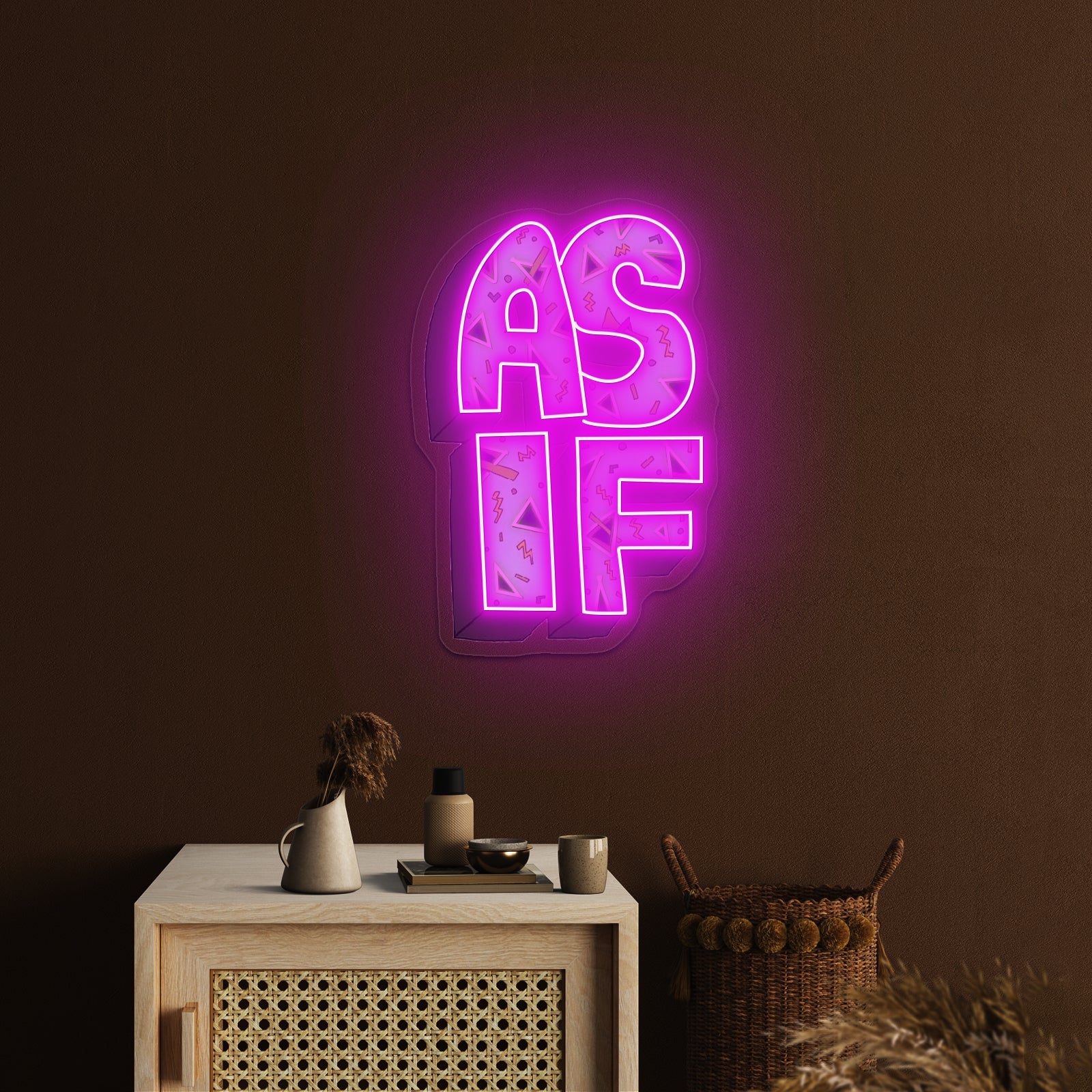 As If 90s Neon Signs For Neon Sign Wall Art - Shineneon