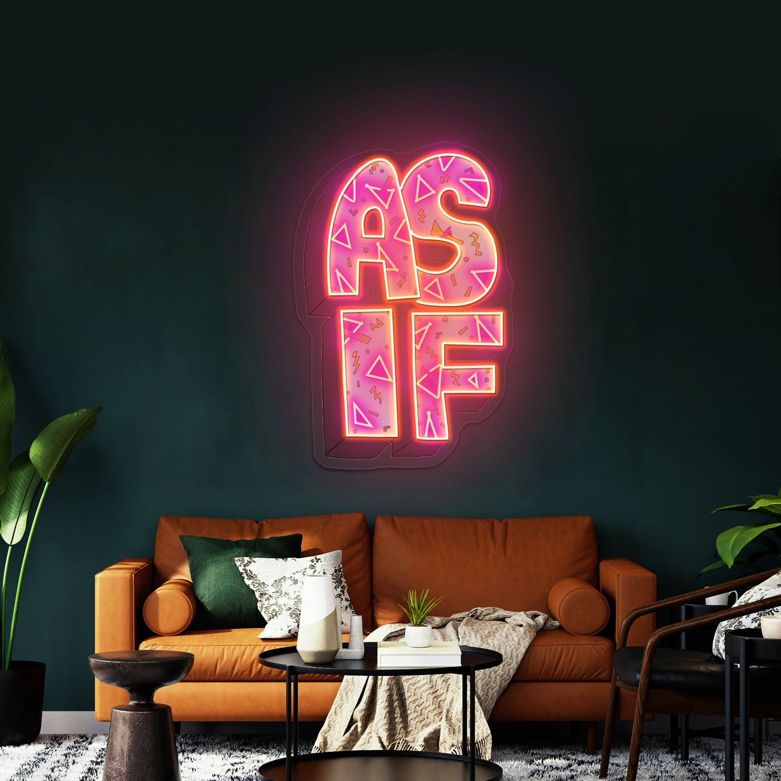 As If 90s Neon Signs For Neon Sign Wall Art - Shineneon