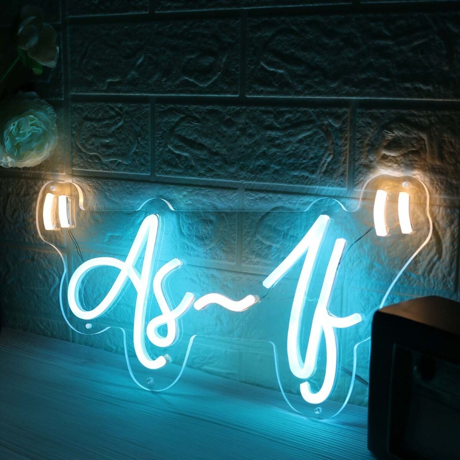 As If Custom Led Neon Sign - Shineneon
