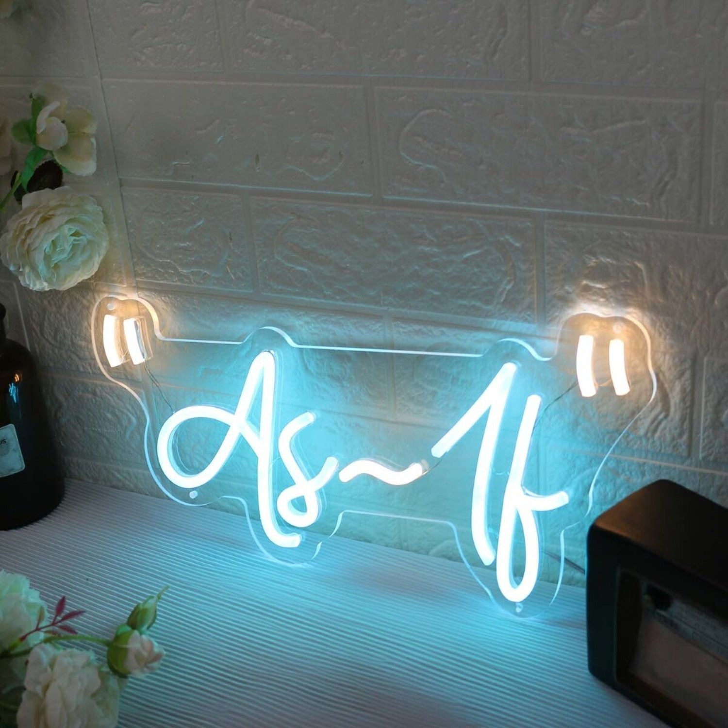 As If Custom Led Neon Sign - Shineneon