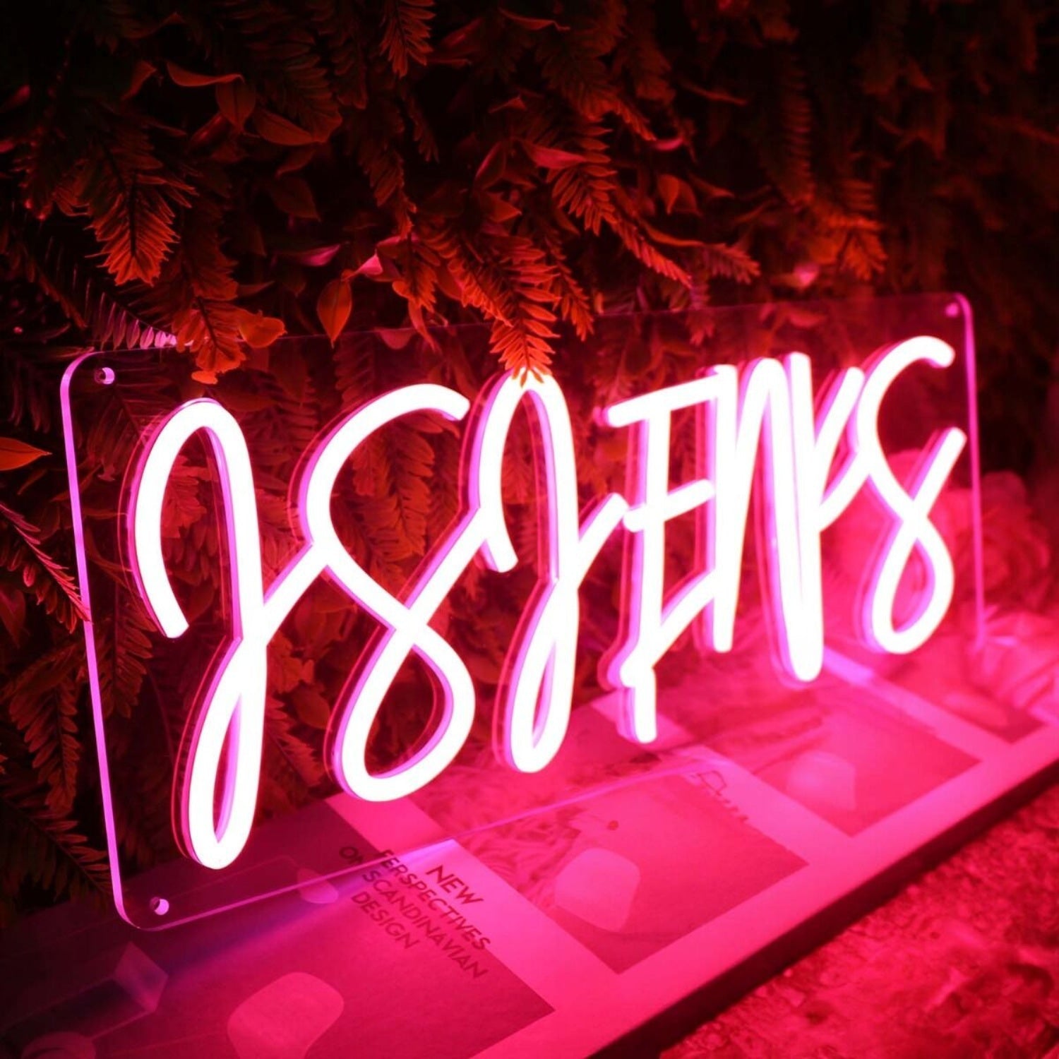 Asaenks Red Led Neon Sign - Shineneon