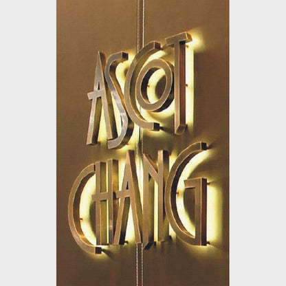 Ascot Chang 3D Backlit Channel Letters Led Light Sign - Shineneon