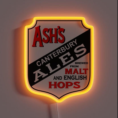 Ash Canterbury Ale Rgb Led Neon Sign - Shineneon