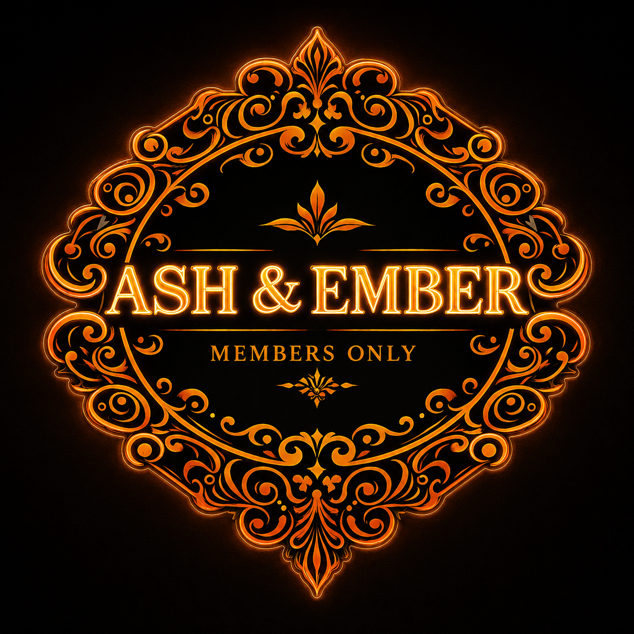ASH & EMBER Custom LED Neon Sign - Shineneon