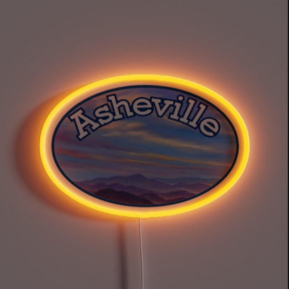 Asheville Rgb Led Neon Sign - Shineneon
