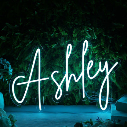Ashley Blue Led Neon Sign - Shineneon