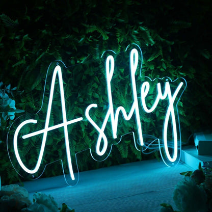 Ashley Blue Led Neon Sign - Shineneon