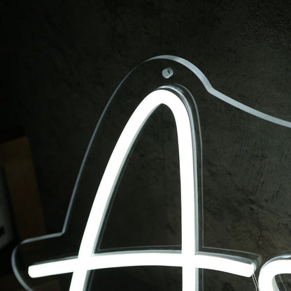 Ashley White Name Led Neon Sign - Shineneon