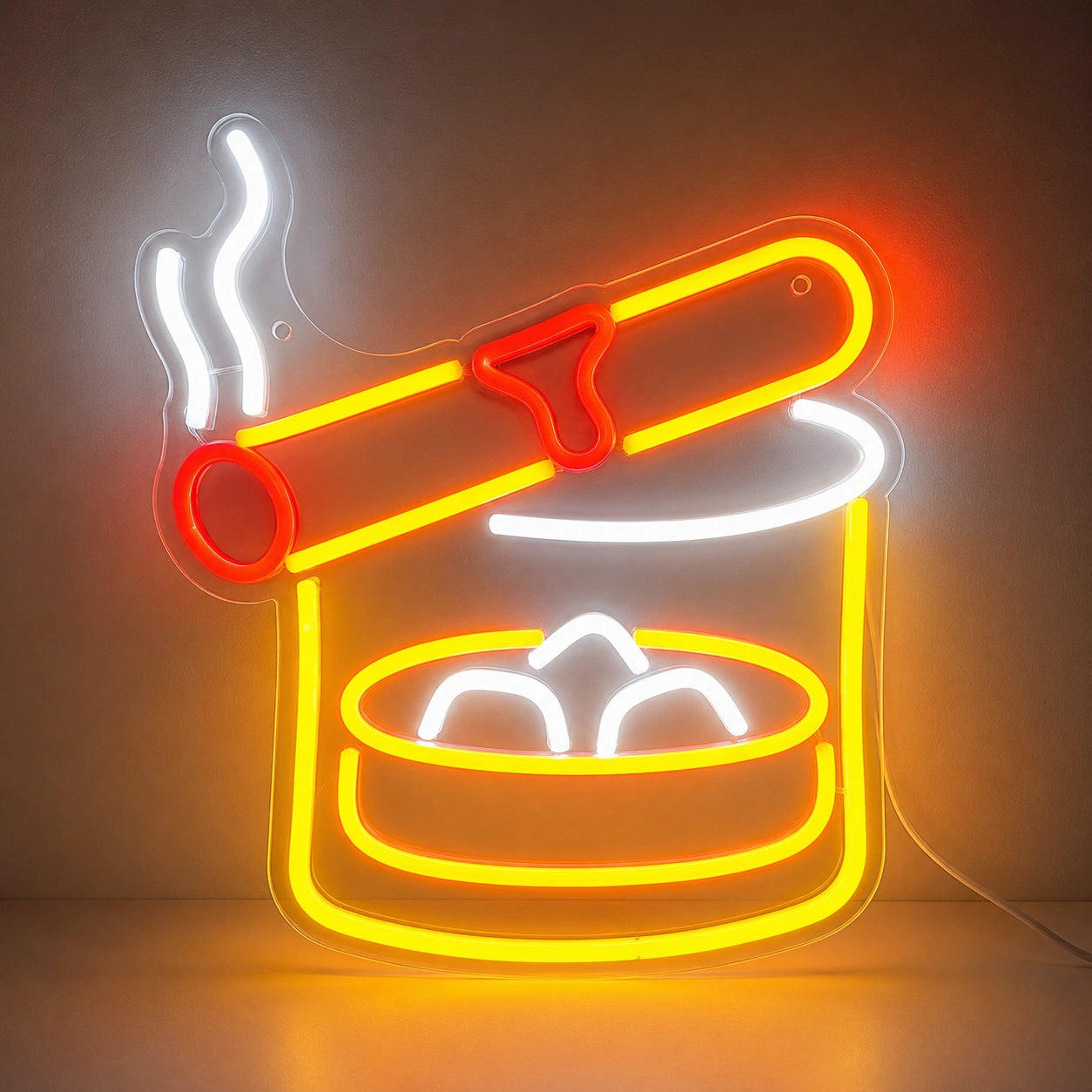 Ashtray Cigar Neon Sign LED Neon Sign high-converting product image