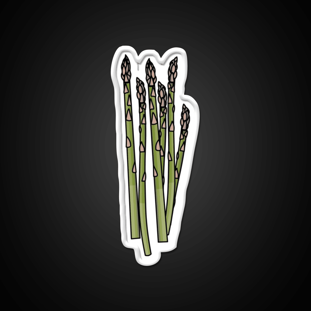 Asparagus Snack Food Led Neon Sign Rgb Color - Shineneon