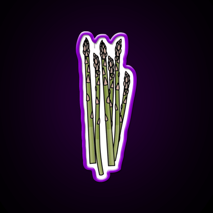 Asparagus Snack Food Led Neon Sign Rgb Color - Shineneon