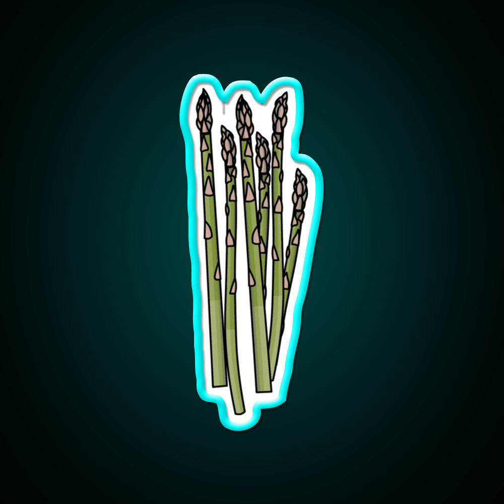 Asparagus Snack Food Led Neon Sign Rgb Color - Shineneon