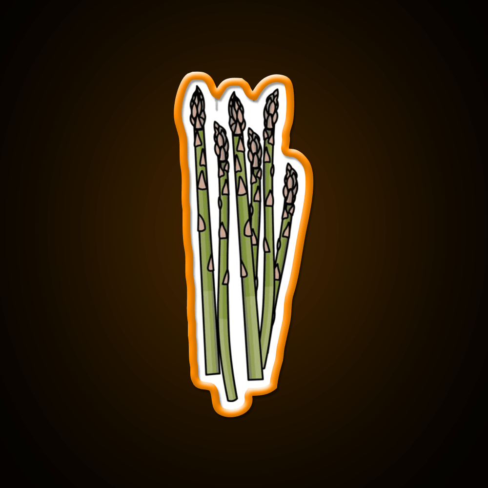 Asparagus Snack Food Led Neon Sign Rgb Color - Shineneon