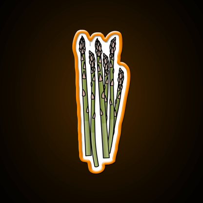 Asparagus Snack Food Led Neon Sign Rgb Color - Shineneon