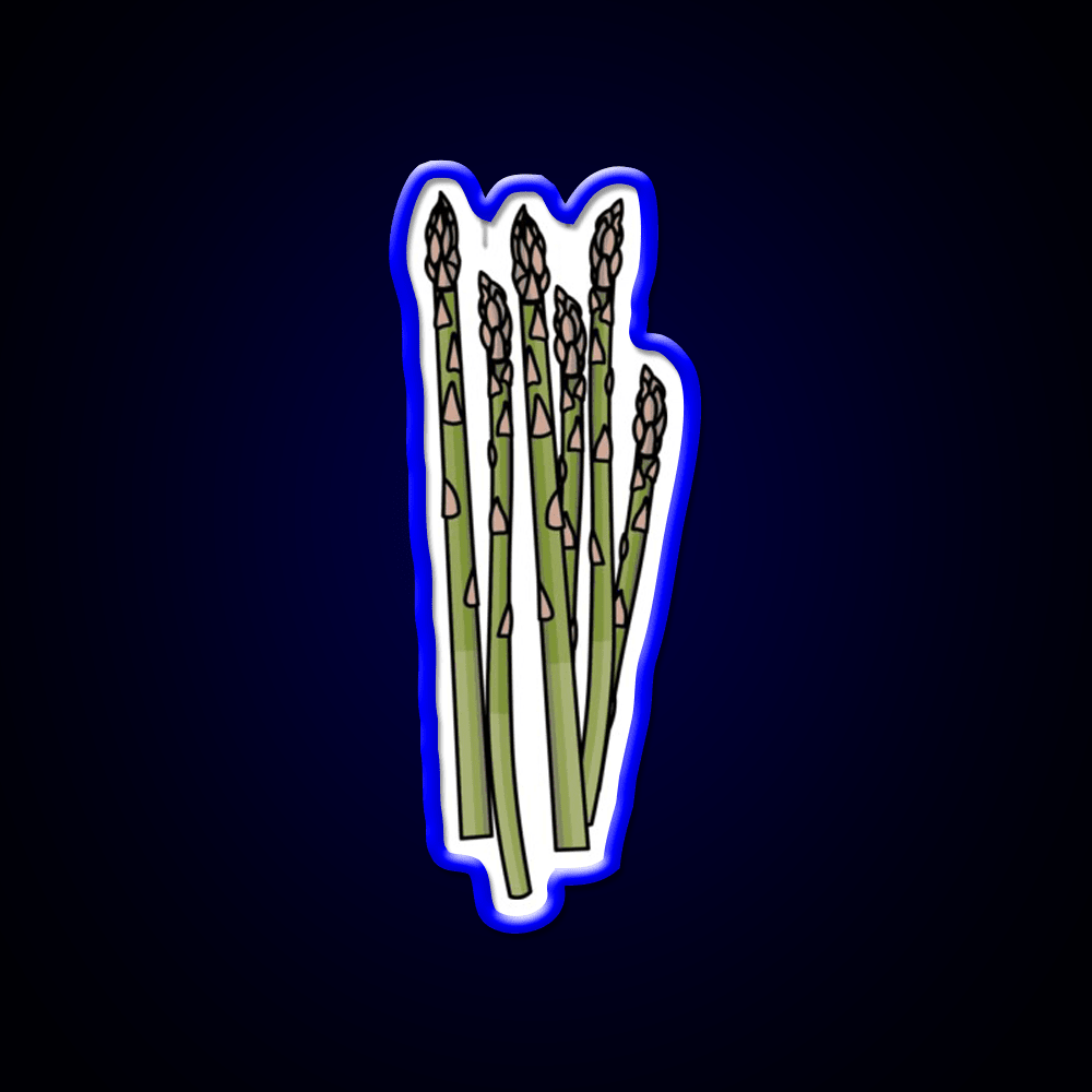 Asparagus Snack Food Led Neon Sign Rgb Color - Shineneon