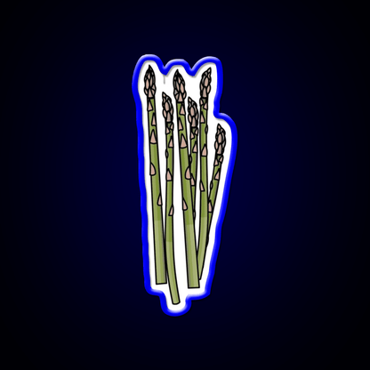 Asparagus Snack Food Led Neon Sign Rgb Color - Shineneon
