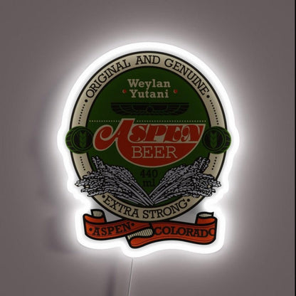 Aspen Beer Weylan Yutani Inspired Rgb Led Neon Sign - Shineneon
