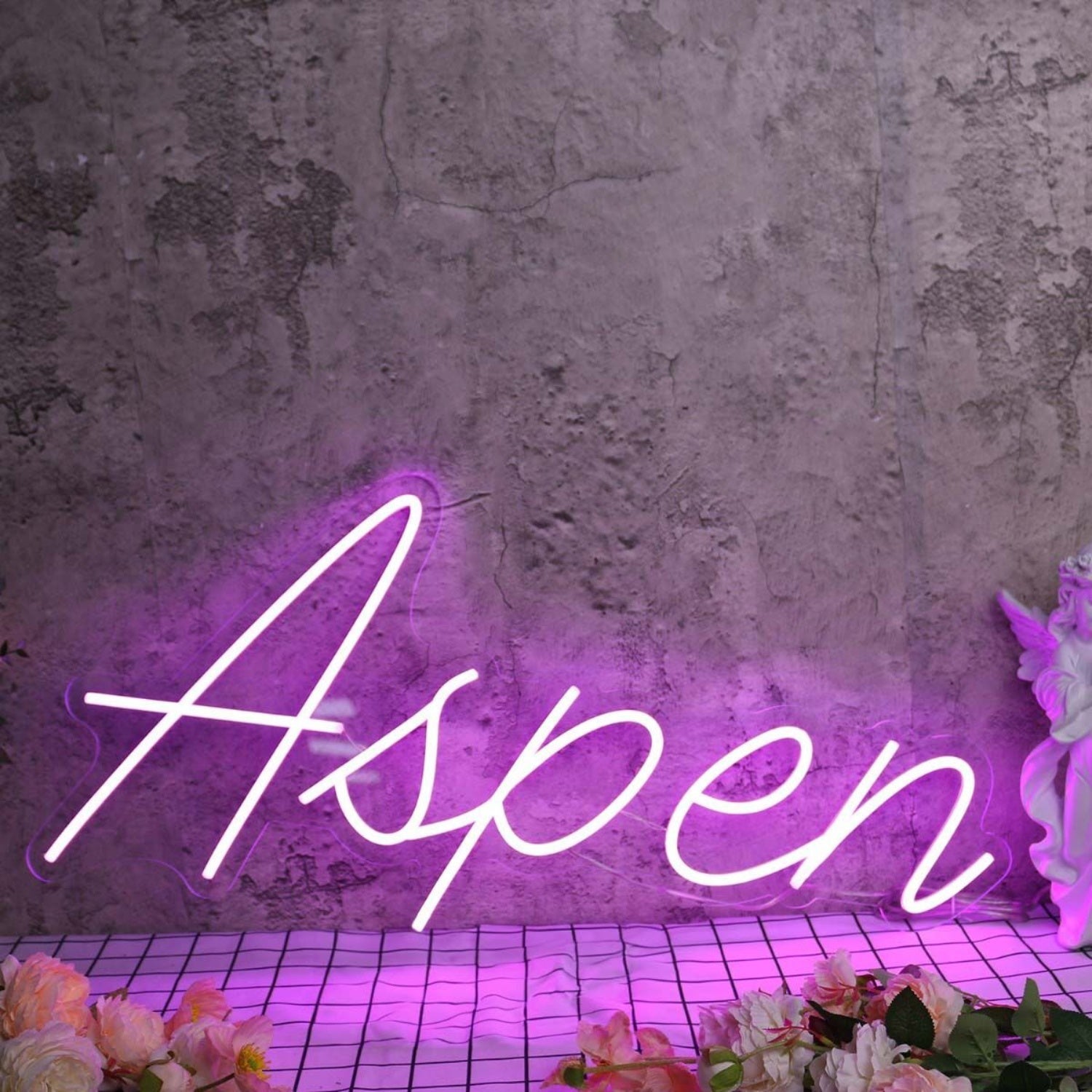 Aspen Purple Led Neon Sign - Shineneon