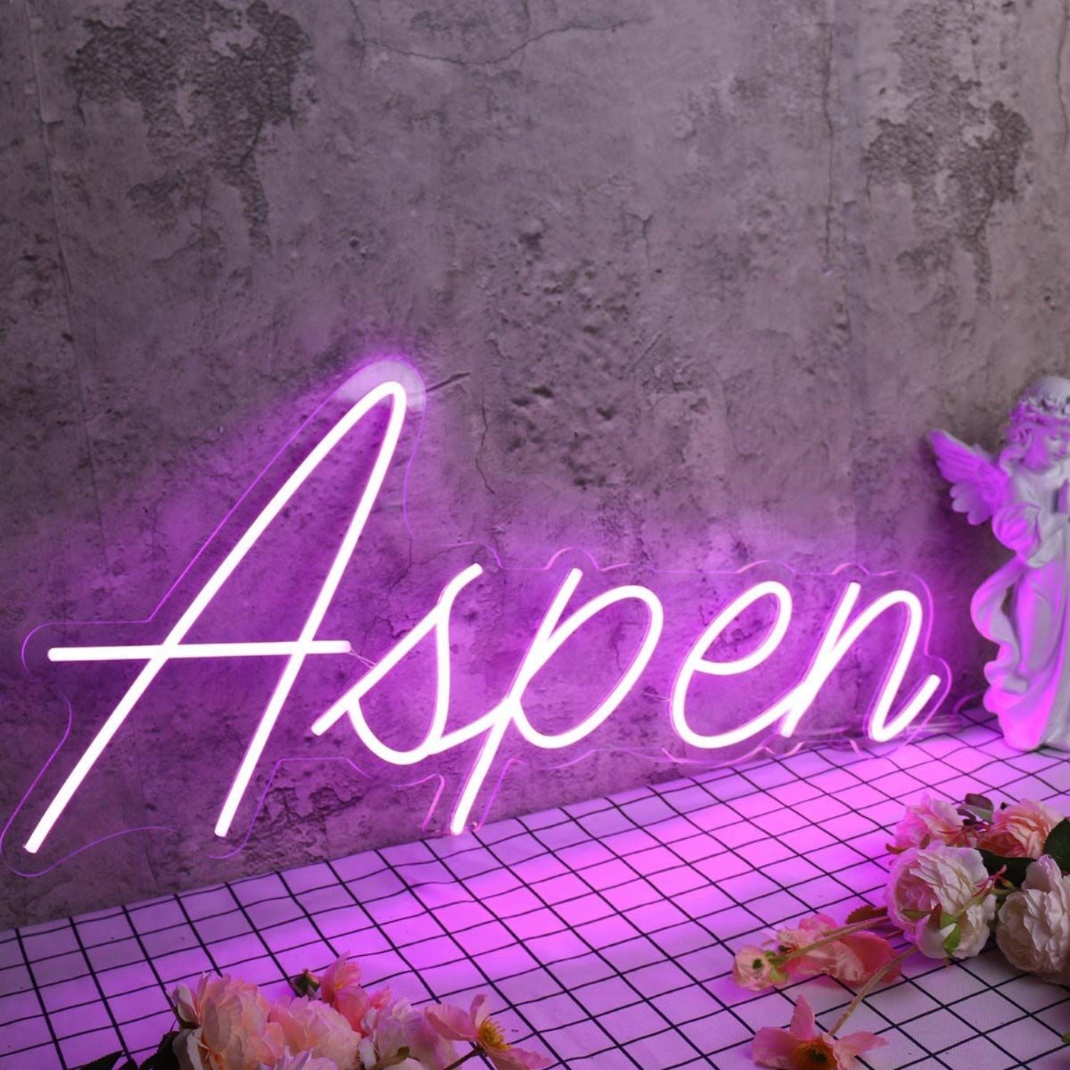 Aspen Purple Led Neon Sign - Shineneon