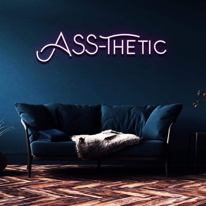 Ass-Thetic Led Neon Sign For Modern Indoor Decor | Shineneon