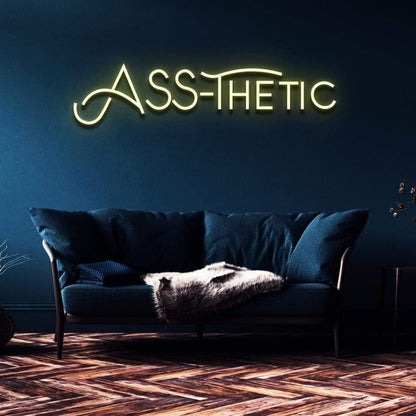 Ass-Thetic Led Neon Sign For Modern Indoor Decor | Shineneon