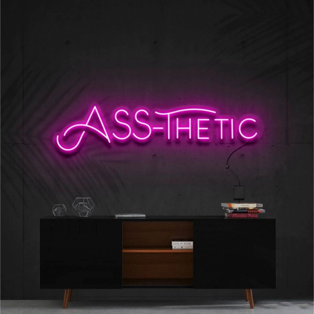 Ass-Thetic Led Sign Business Neon Sign