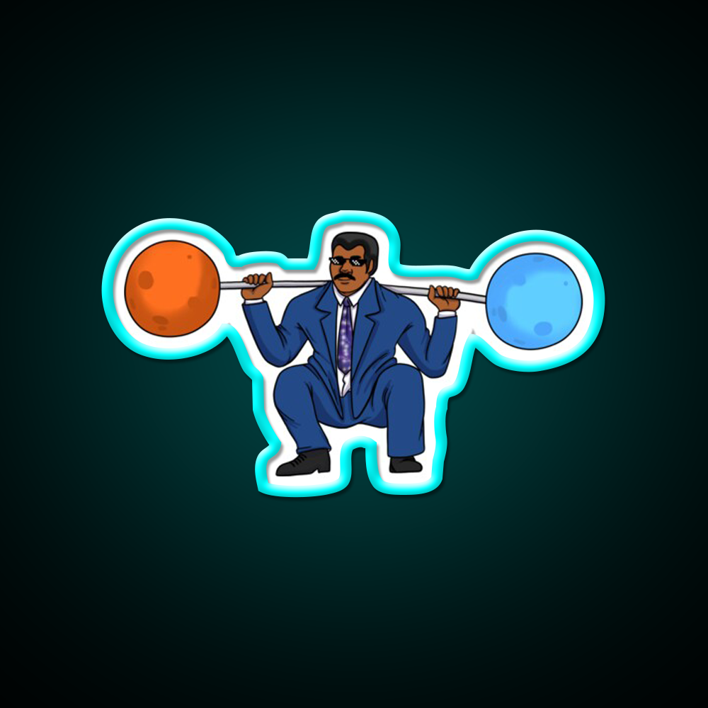 Ass To Degrasse Gym Fitness Led Neon Sign Rgb Color