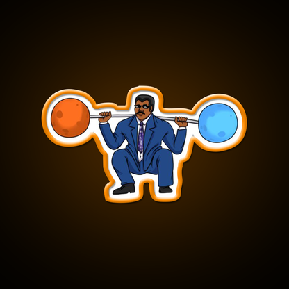 Ass To Degrasse Gym Fitness Led Neon Sign Rgb Color