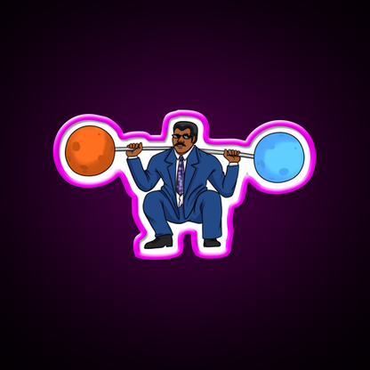 Ass To Degrasse Gym Fitness Led Neon Sign Rgb Color