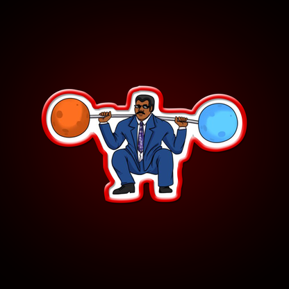 Ass To Degrasse Gym Fitness Led Neon Sign Rgb Color