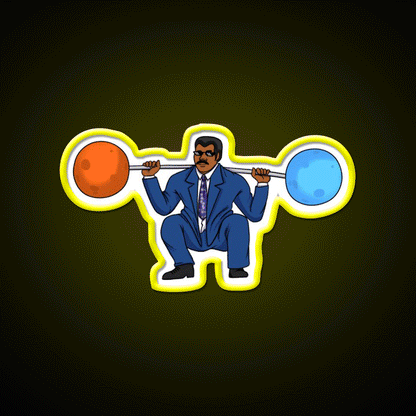 Ass To Degrasse Gym Fitness Led Neon Sign Rgb Color