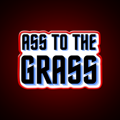 Ass To The Grass Gym Fitness Led Neon Sign Rgb Color