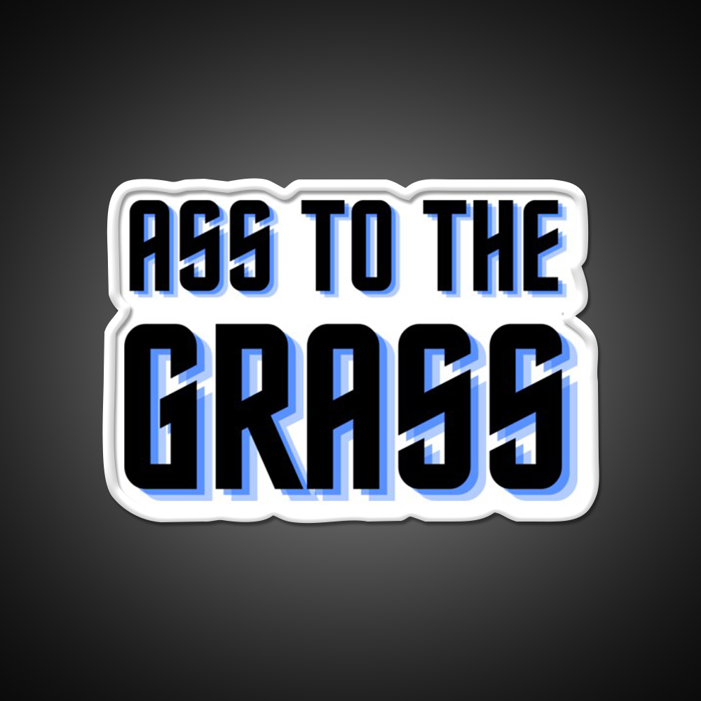 Ass To The Grass Gym Fitness Led Neon Sign Rgb Color