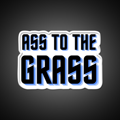 Ass To The Grass Gym Fitness Led Neon Sign Rgb Color