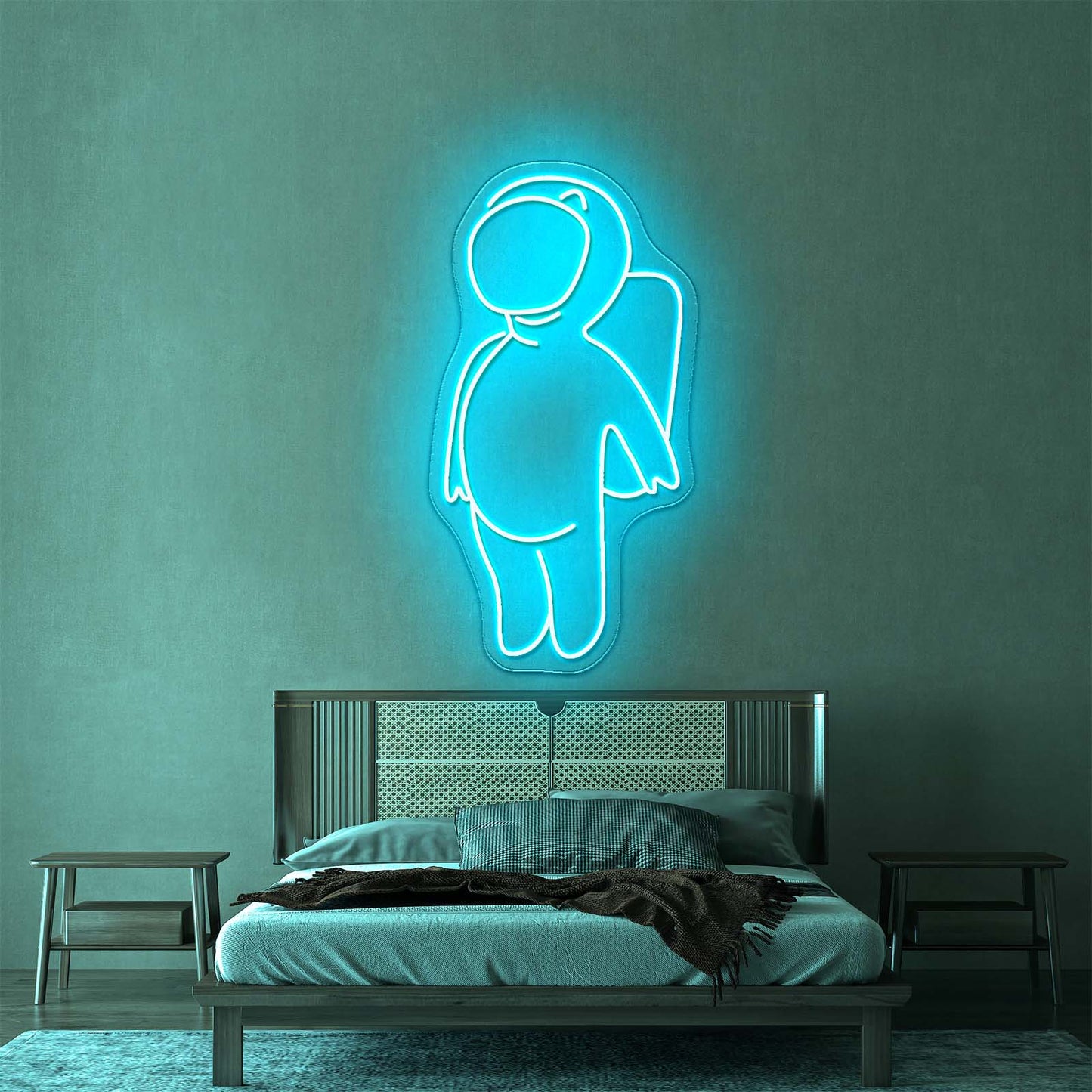 Astro Buddy Kids Led Neon Signs For Bedroom