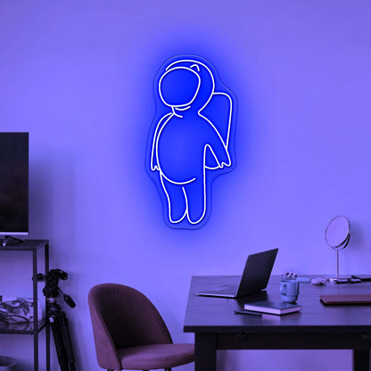 Astro Buddy Kids Led Neon Signs For Bedroom