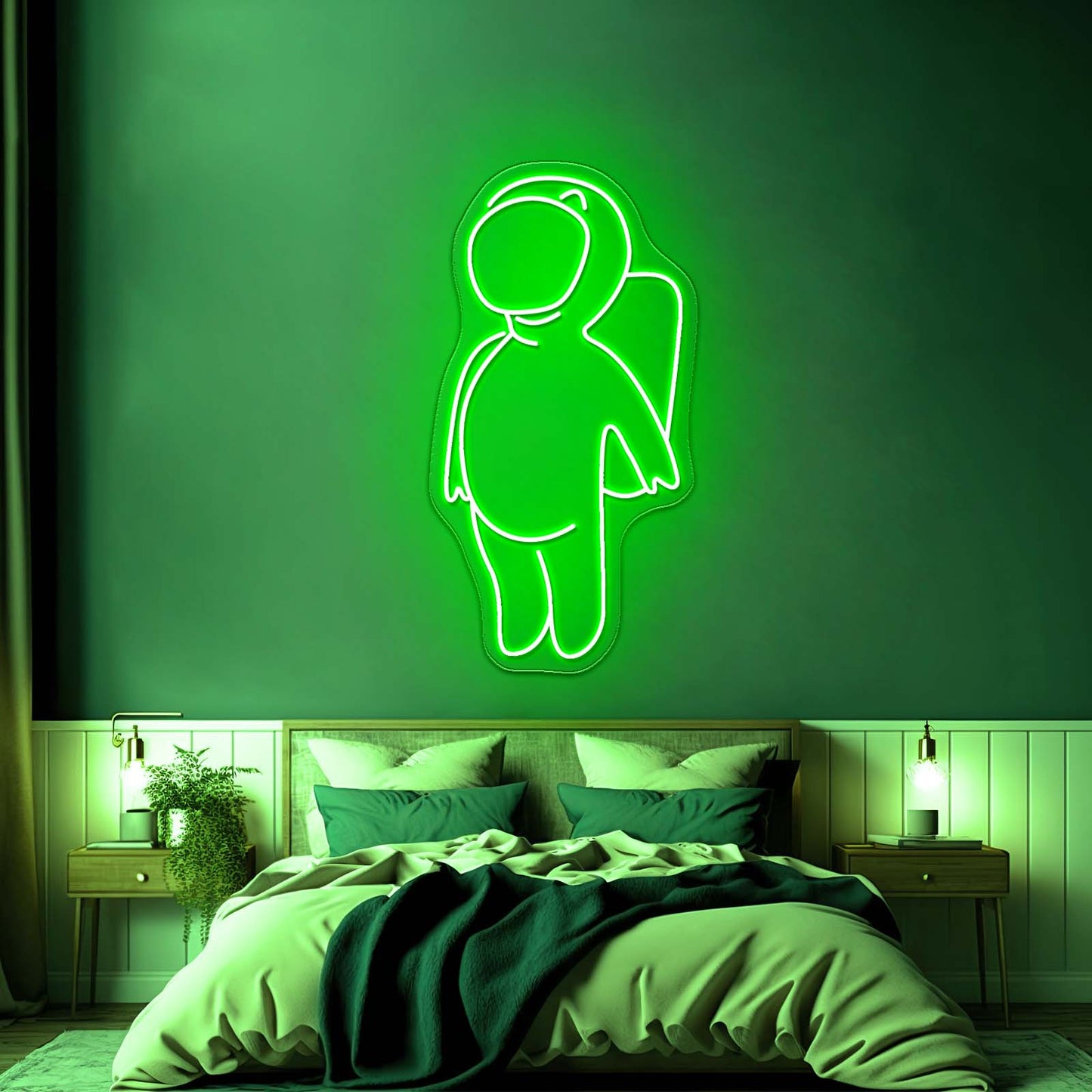 Astro Buddy Kids Led Neon Signs For Bedroom