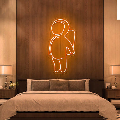 Astro Buddy Kids Led Neon Signs For Bedroom