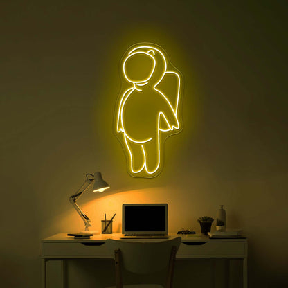 Astro Buddy Kids Led Neon Signs For Bedroom