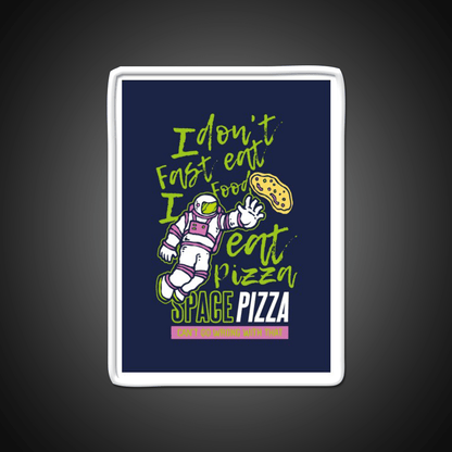 Astro Pizza Fast Food Led Neon Sign For Burger Place Rgb Color - Shineneon