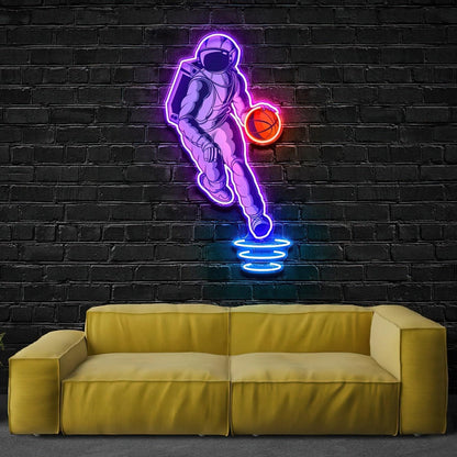 Astroballer Neon Acrylic Artwork | Shineneon