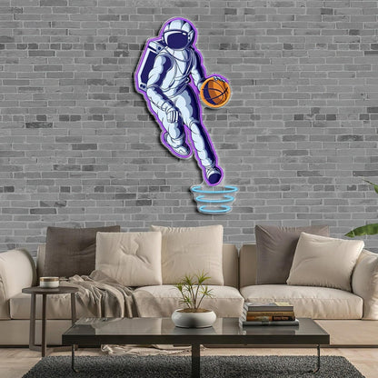 Astroballer Neon Acrylic Artwork | Shineneon