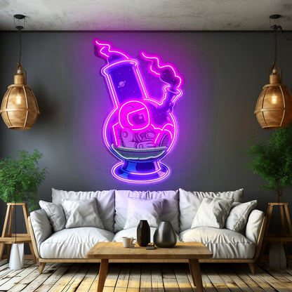 Astronaut Bong Custom Led Signs Artwork For Sale - Shineneon