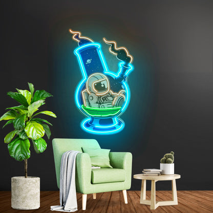 Astronaut Bong Custom Led Signs Artwork For Sale - Shineneon