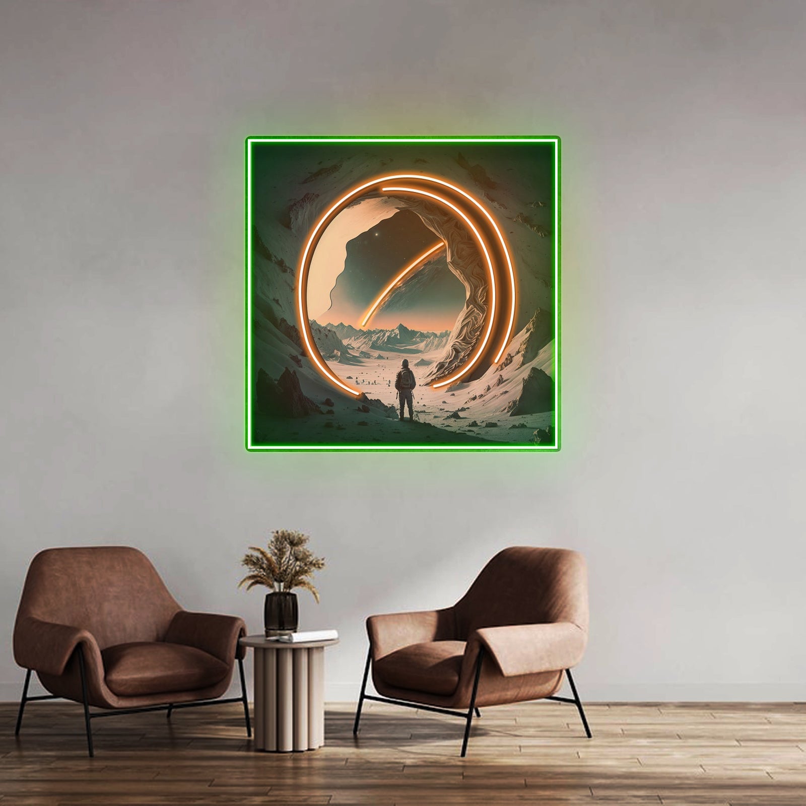 Astronaut Experiencing The Space Led Neon Sign Light Custom Led Signs - Shineneon
