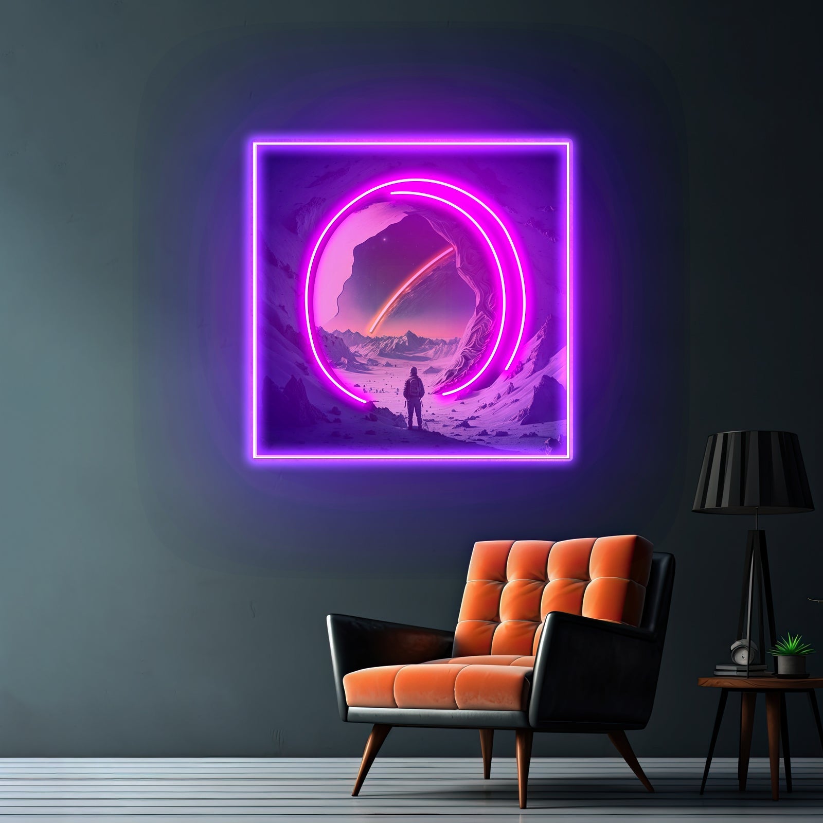 Astronaut Experiencing The Space Led Neon Sign Light Custom Led Signs - Shineneon