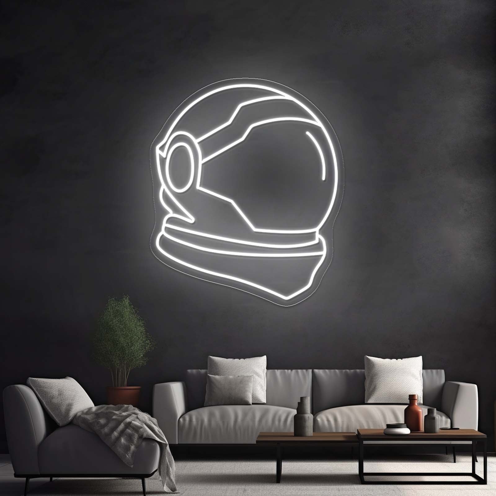 Astronaut Helmet Large Neon Signs - Shineneon