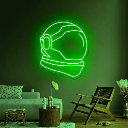 Astronaut Helmet Large Neon Signs