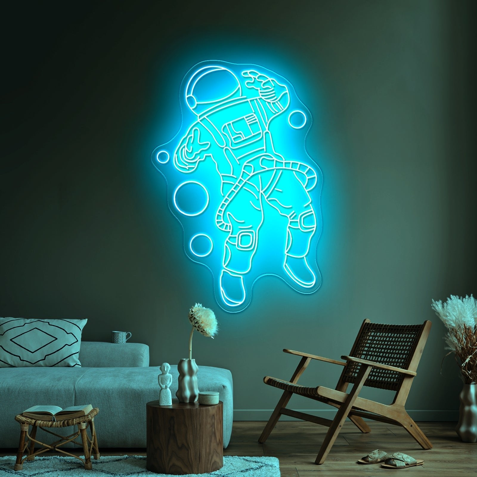 Astronaut In Space Large Neon Signs - Shineneon