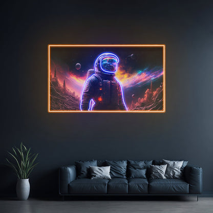 Astronaut In Space Led Neon Sign Light Custom Led Signs - Shineneon